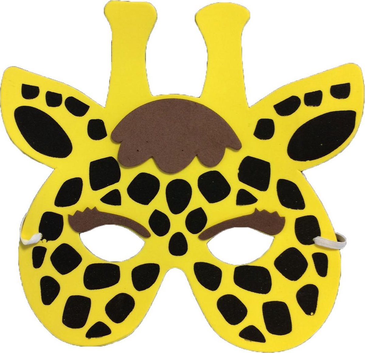 PARTYPRO - Giraffe masker voor kinderen - Maskers > Half maskers